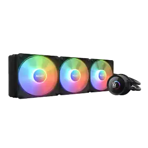 NZXT KRAKEN 360 RGB BLACK LIQUID COOLER WITH LCD DISPLAY 